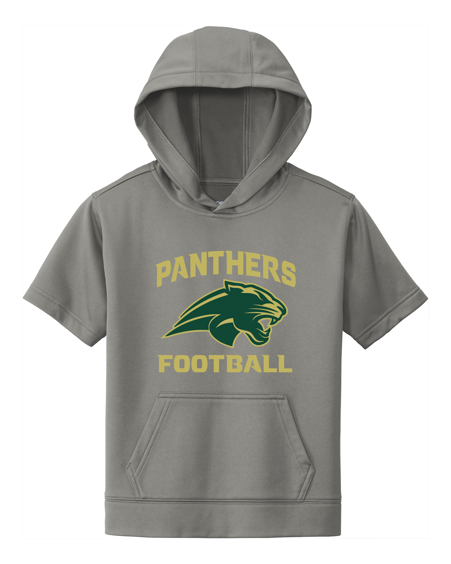 Sport-Tek ® Youth Sport-Wick ® Fleece Short Sleeve Hooded Pullover