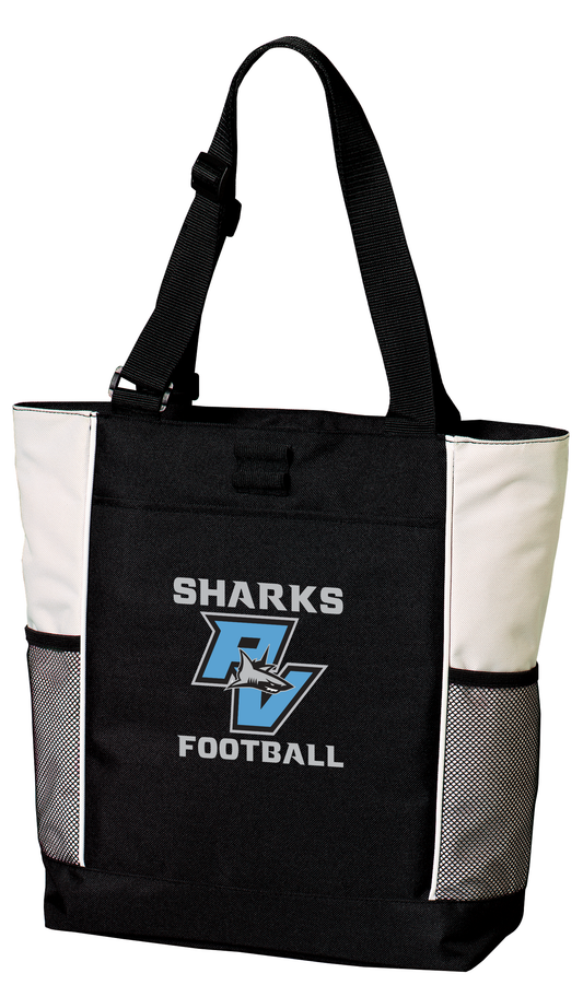 Port Authority® Panel Embroidered Tote Bag