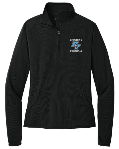 Sport-Tek® Women's Sport-Wick® Stretch 1/4-Zip Pullover