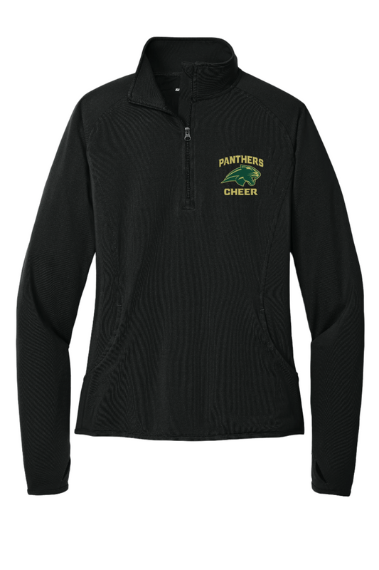 Sport-Tek® Women's Sport-Wick® Stretch 1/4-Zip Pullover - NPAA Cheer
