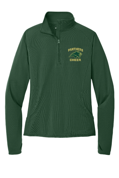 Sport-Tek® Women's Sport-Wick® Stretch 1/4-Zip Pullover - NPAA Cheer