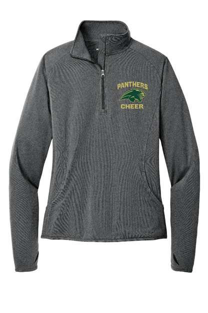 Sport-Tek® Women's Sport-Wick® Stretch 1/4-Zip Pullover - NPAA Cheer