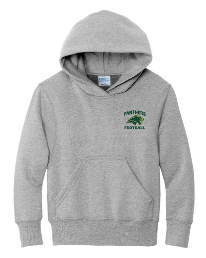 Port & Company® Youth Core Fleece Pullover Hooded Embroidered Sweatshirt