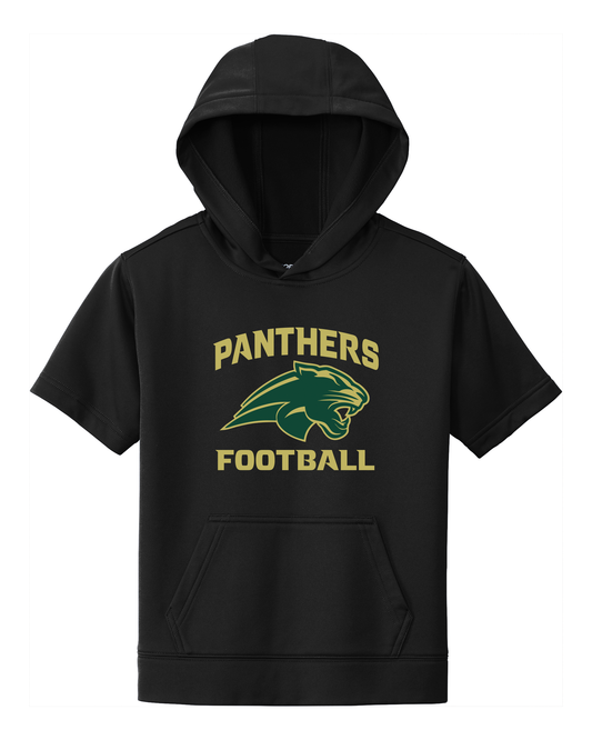 Sport-Tek ® Youth Sport-Wick ® Fleece Short Sleeve Hooded Pullover